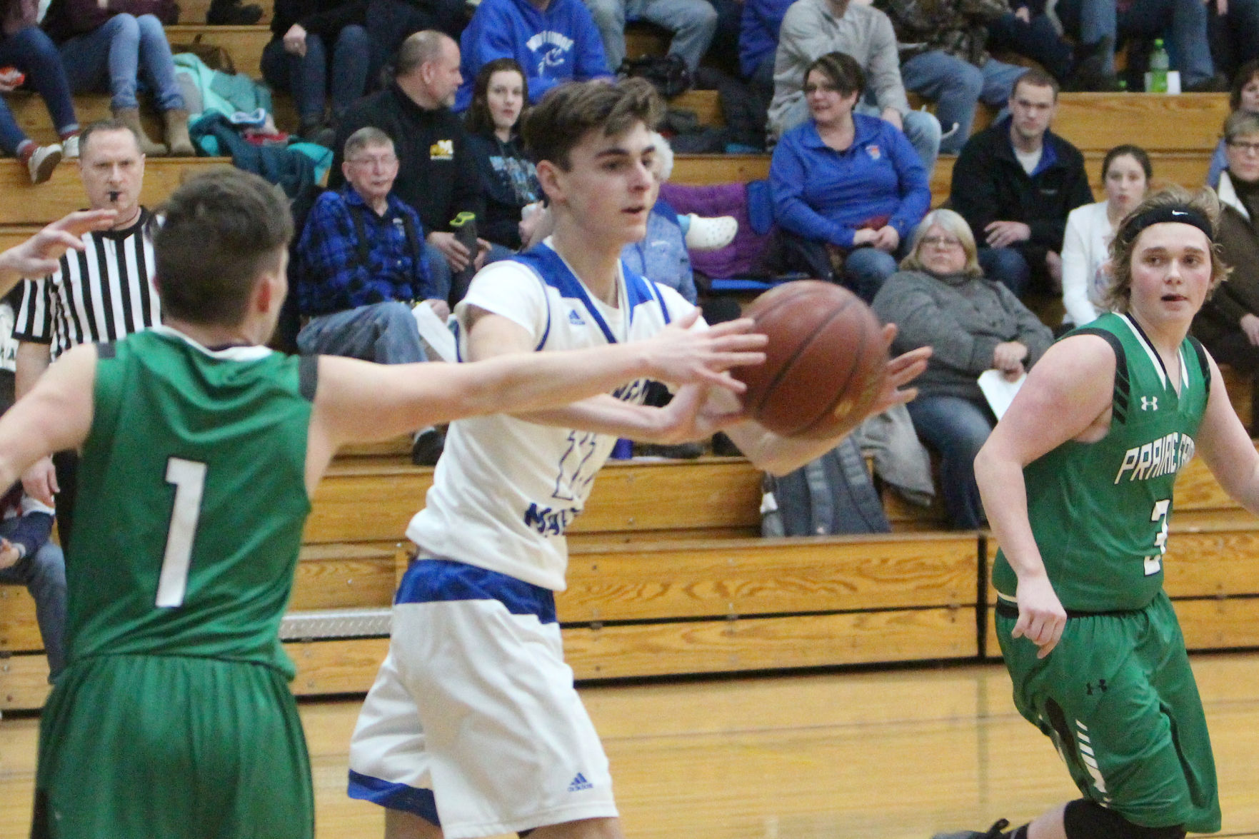 Prairie Farm at McDonell boys basketball 2-26-19